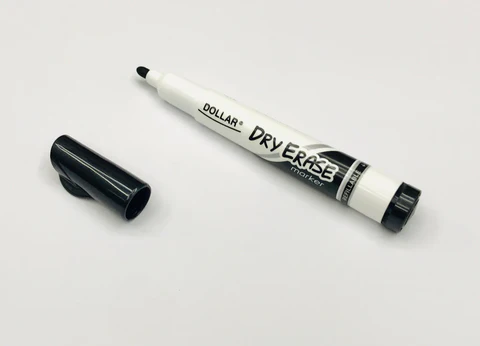 Dollar Round Tip Dry Erase Board Marker [1PC]