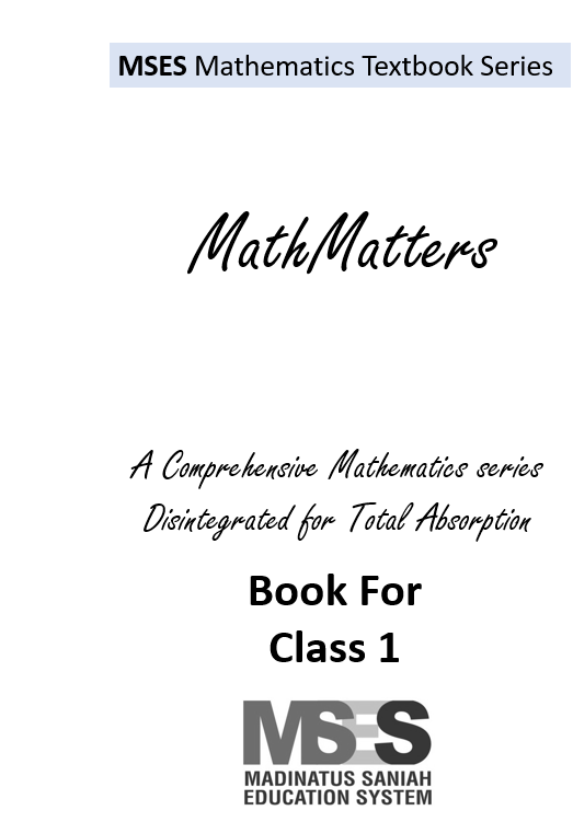 MathMatters for Class 1