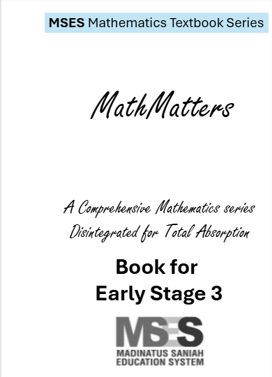 MathMatters for ES3